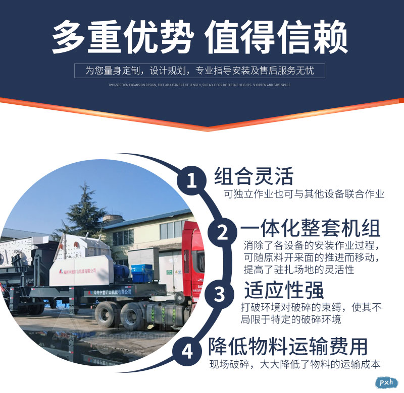 移動(dòng)站破碎機